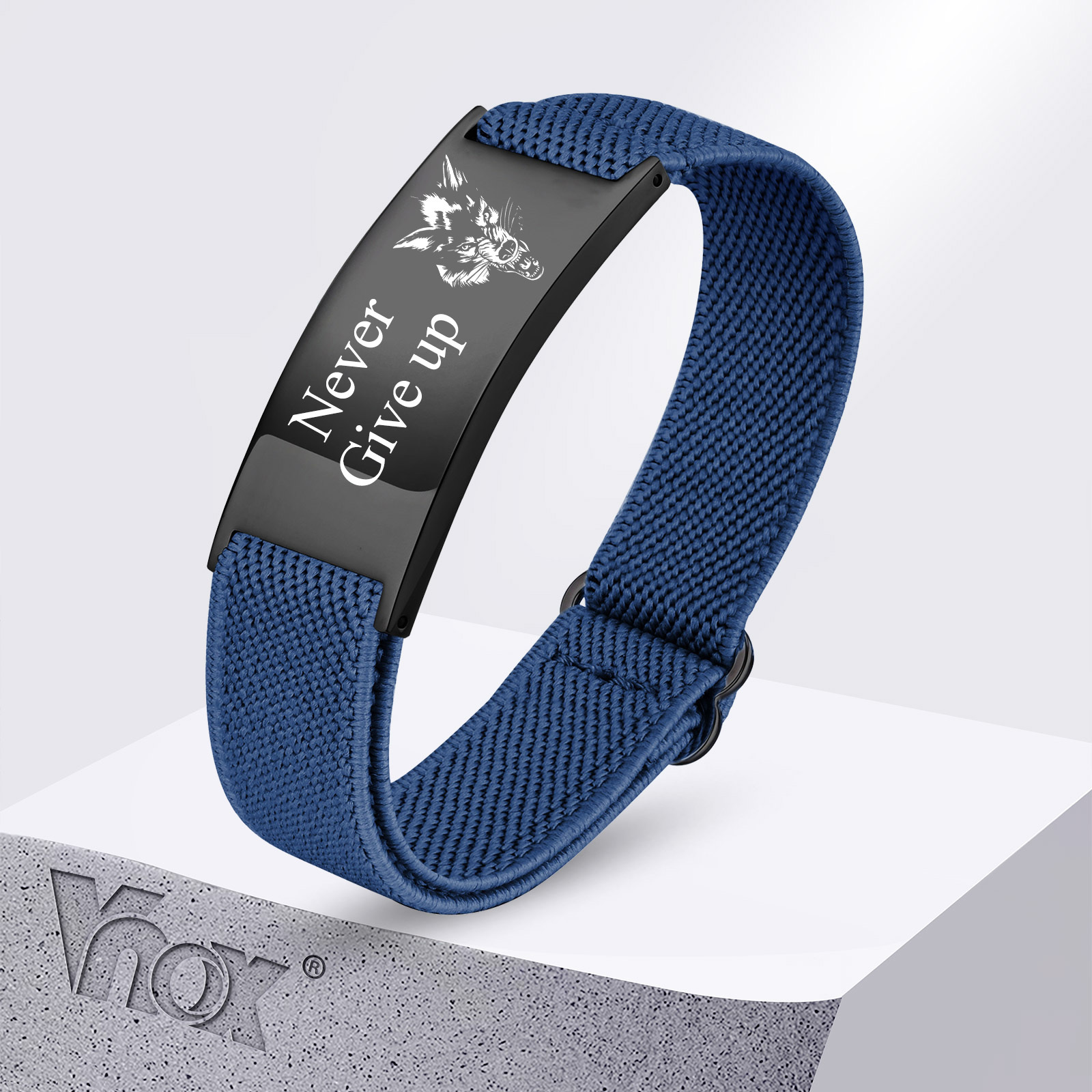 Vnox Customized Elastic Strap  - Women Fashion Quotes 리뷰 및 가격