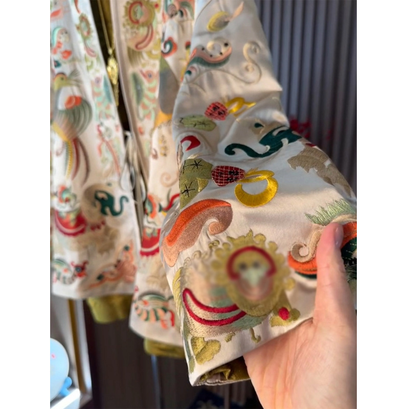 New Chinese Style Kimono Cardi - Women Fashion Jackets 리뷰 및 가격
