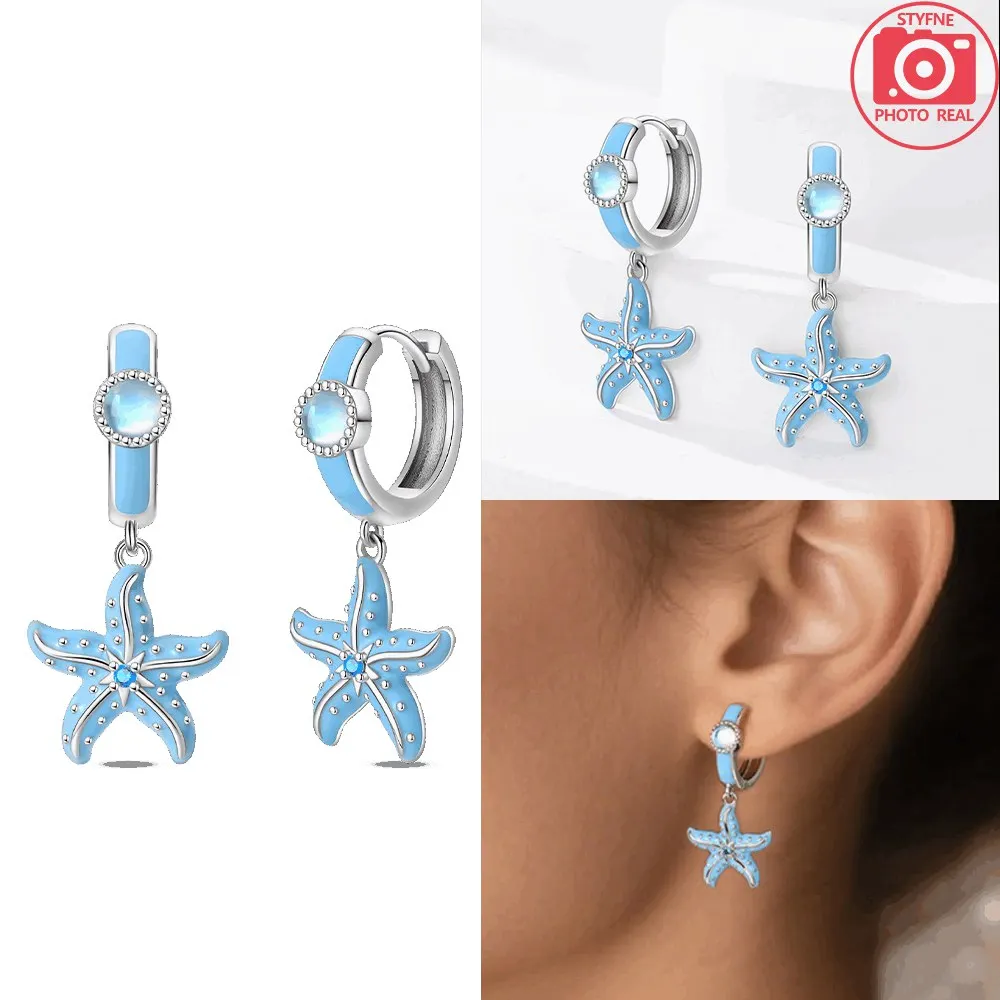 Silver Colors Blue Starfish Ea - Women'S Fashion Website 리뷰 및 가격