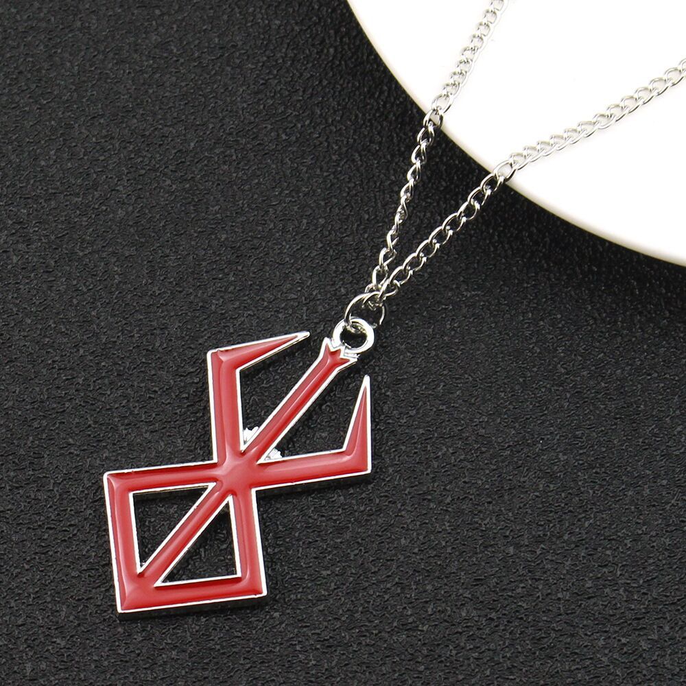 New Anime Berserk Red Logo Nec - Women Fashion Brand Logo 리뷰 및 가격