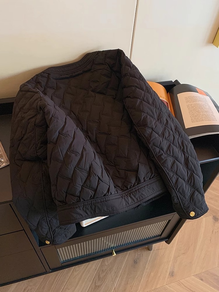 Elegant Black Quilted Cotton J - Women'S Fashion Quilted Jacket 리뷰 및 가격