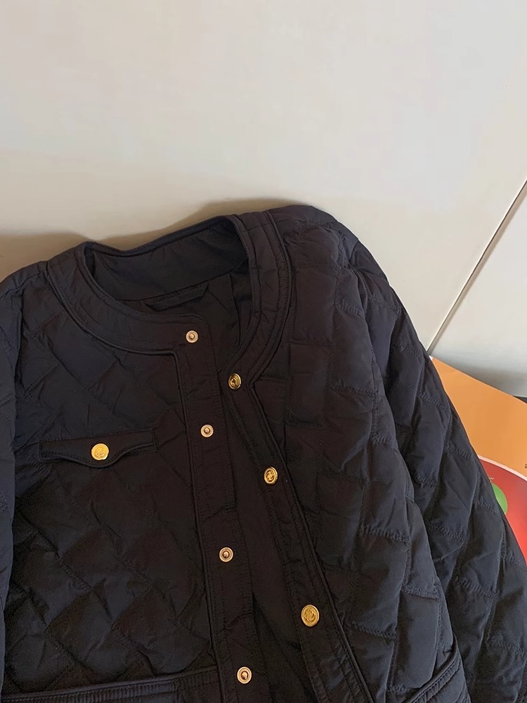 Elegant Black Quilted Cotton J - Women'S Fashion Quilted Jacket 리뷰 및 가격