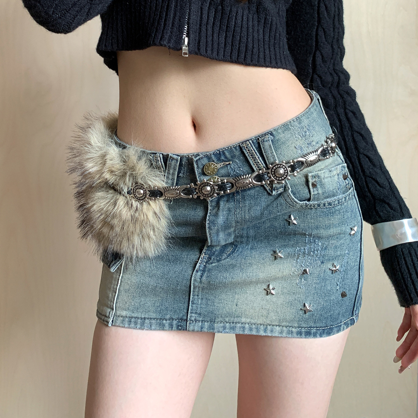 American Retro Niche Decoratio - Women'S Y3K Fashion 리뷰 및 가격