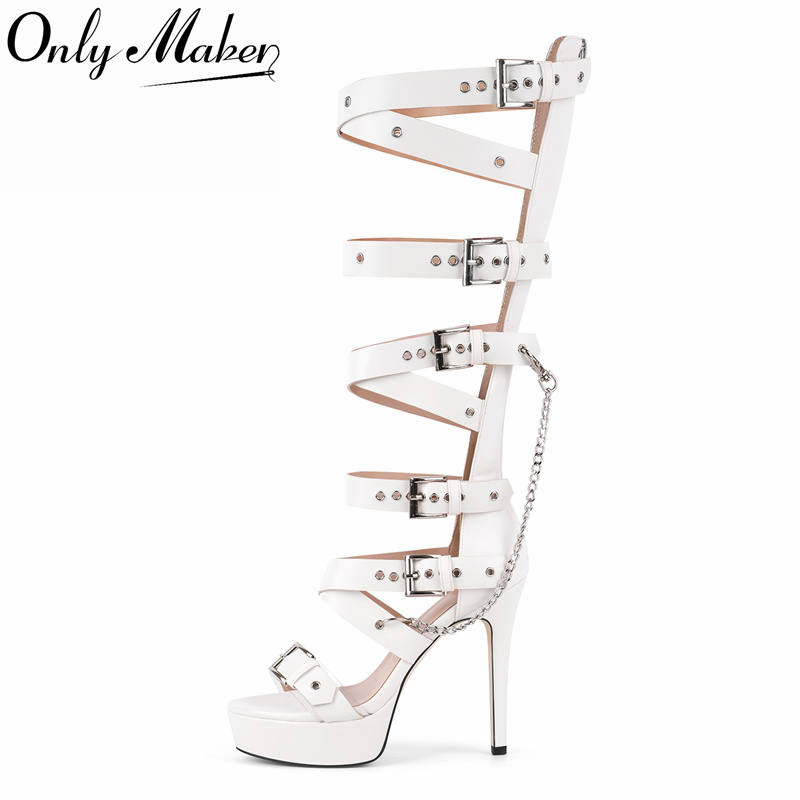 Onlymaker Platform Knee High E - Fashion Women Belt 리뷰 및 가격