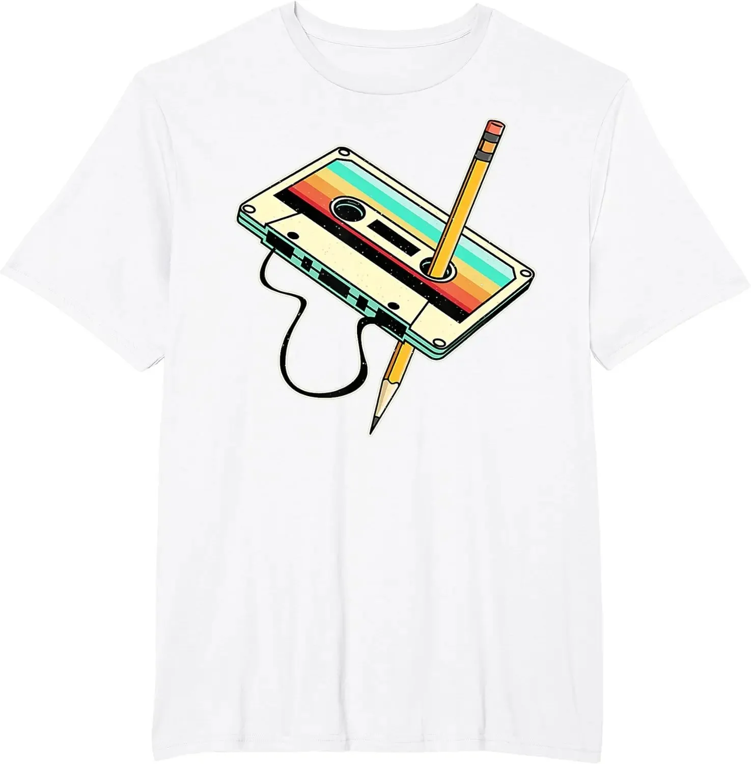 80s Cassette Pencil 80s Retro  - Women Fashion 80S 리뷰 및 가격