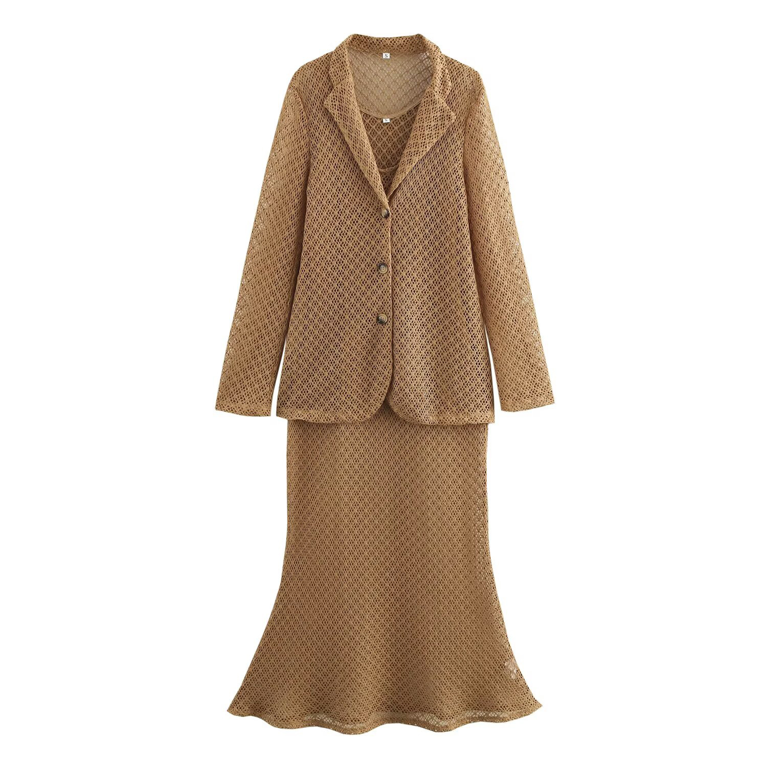 2025 Early Spring New European - Longline Cardigan Knit 리뷰 및 가격