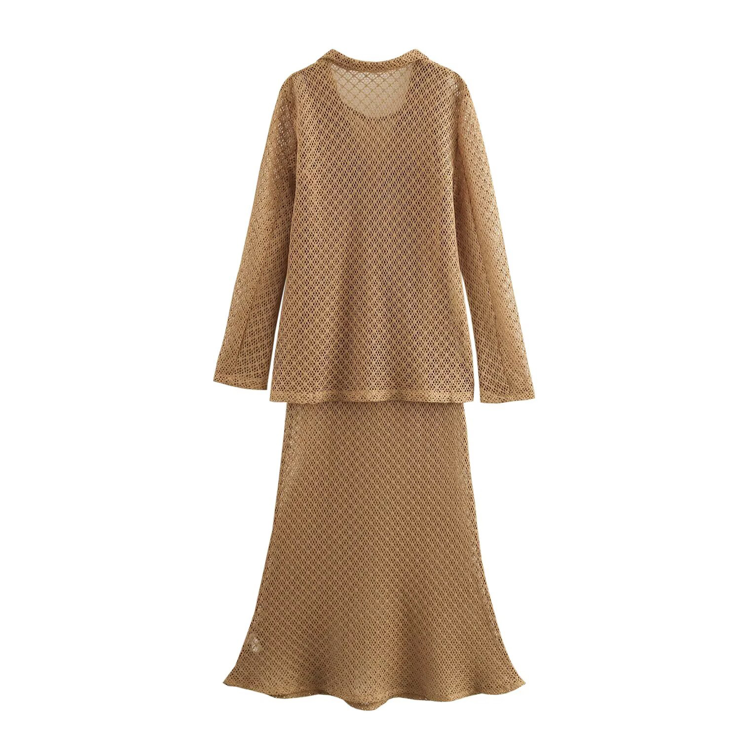 2025 Early Spring New European - Longline Cardigan Knit 리뷰 및 가격
