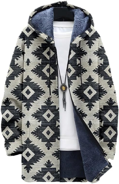 Men's Aztec Jacket Cardigan We - Longline Cardigan Knit 리뷰 및 가격