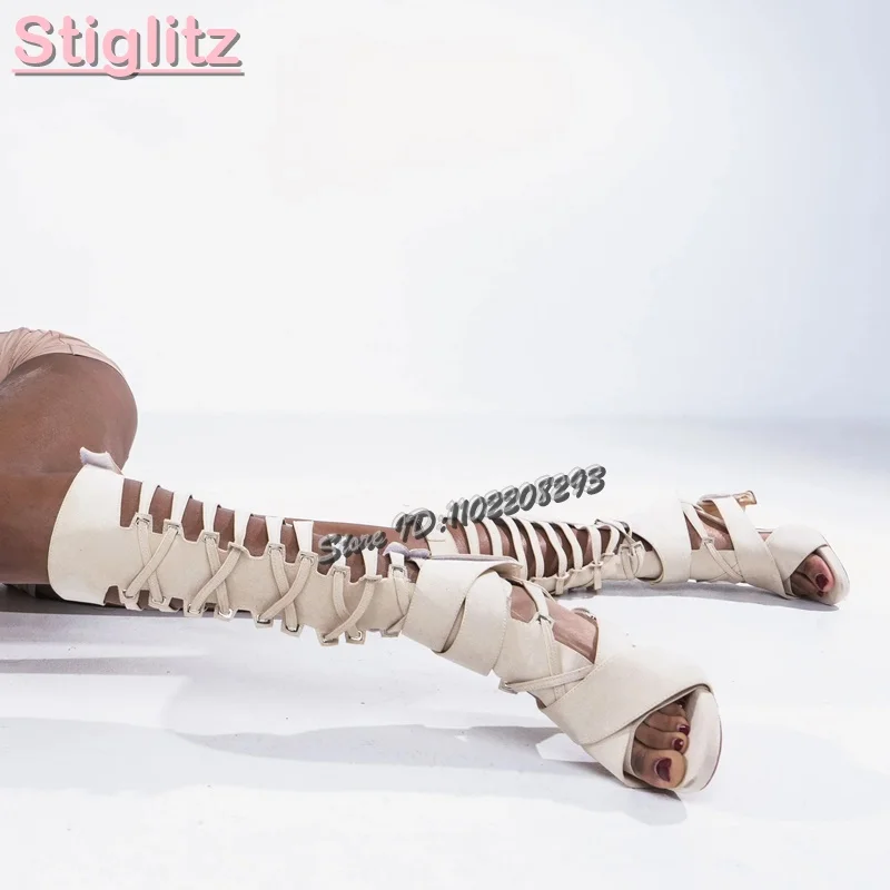 Retro Cross-tied Roman Sandals - Fashion Women Belt 리뷰 및 가격