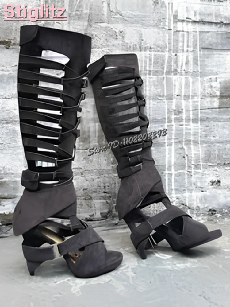 Retro Cross-tied Roman Sandals - Fashion Women Belt 리뷰 및 가격