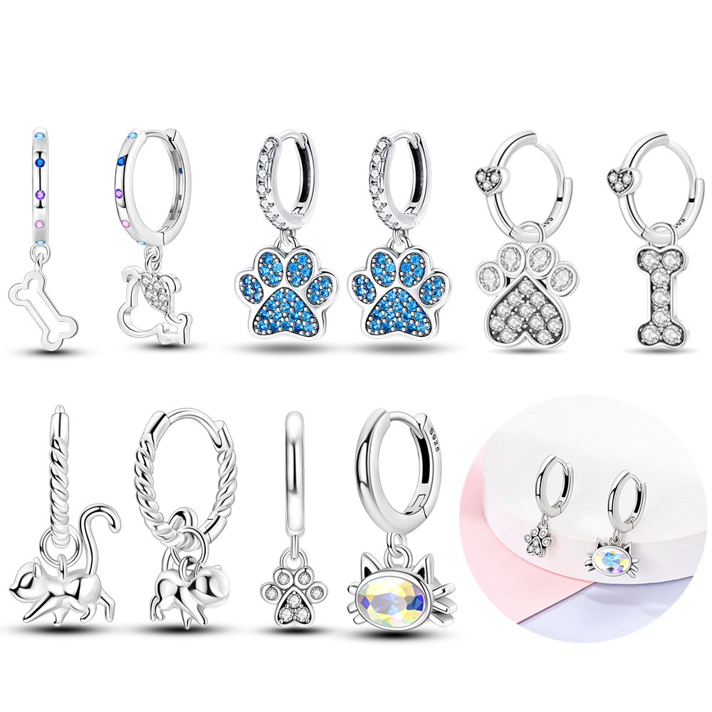 Silver Colors Dog Cat Animal P - Women'S Fashion Website 리뷰 및 가격