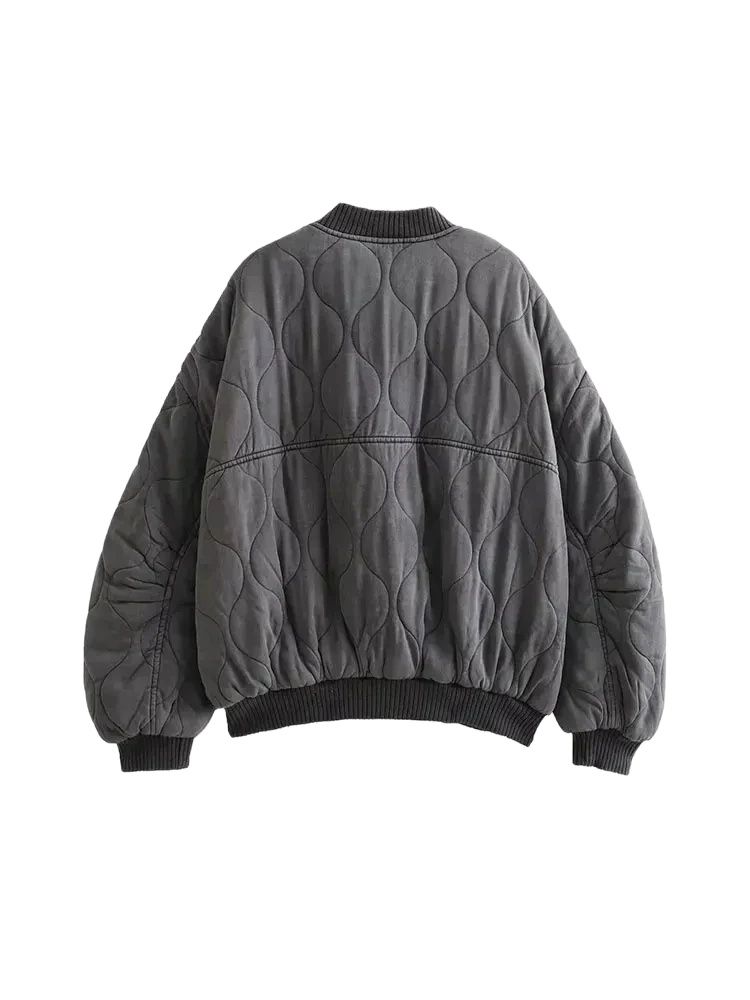 Women Fashion Oversized Thick  - Women'S Fashion Quilted Jacket 리뷰 및 가격