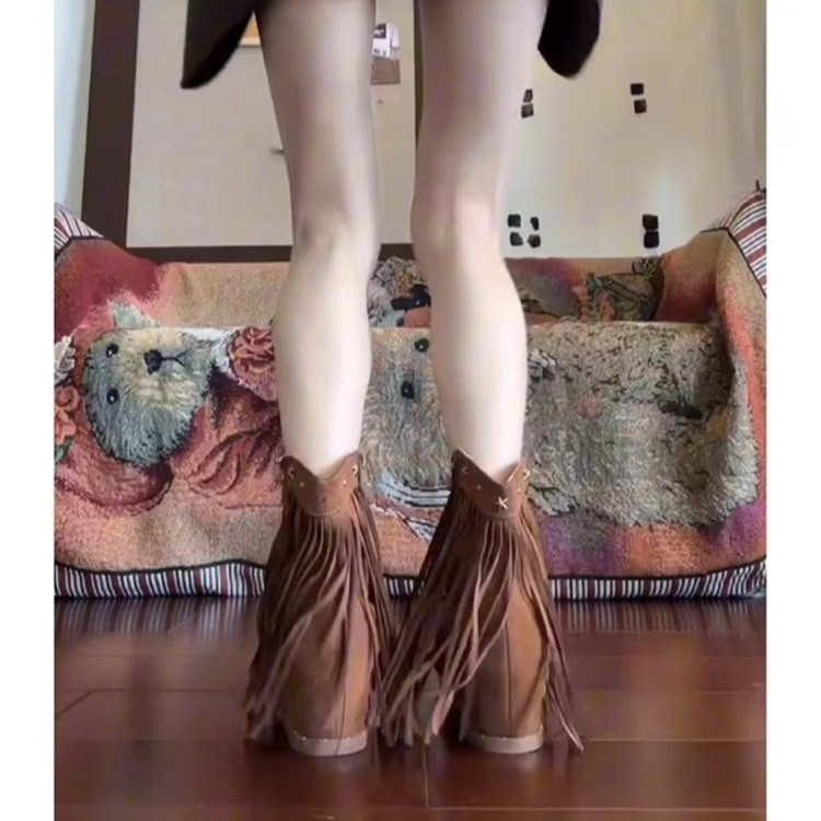 Roman fringe women's sandals s - Women'S Fashion Boots 리뷰 및 가격