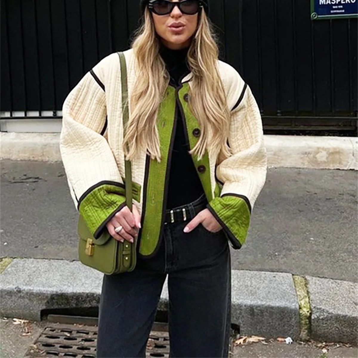 Autumn Winter Quilted Coat For - Women'S Fashion Quilted Jacket 리뷰 및 가격