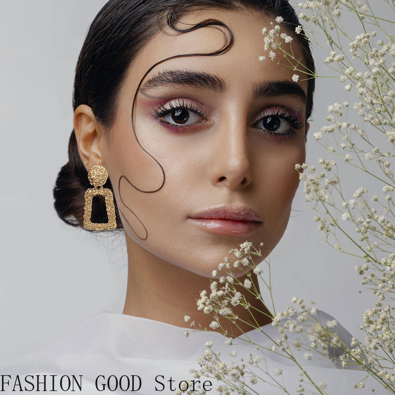 Metal Earrings High-end Hollow - Women'S Fashion Website 리뷰 및 가격