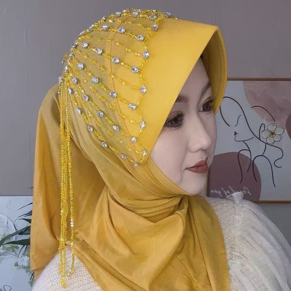 Africa Ethnic Hats Hijab Black - Women'S Fashion Hats 리뷰 및 가격