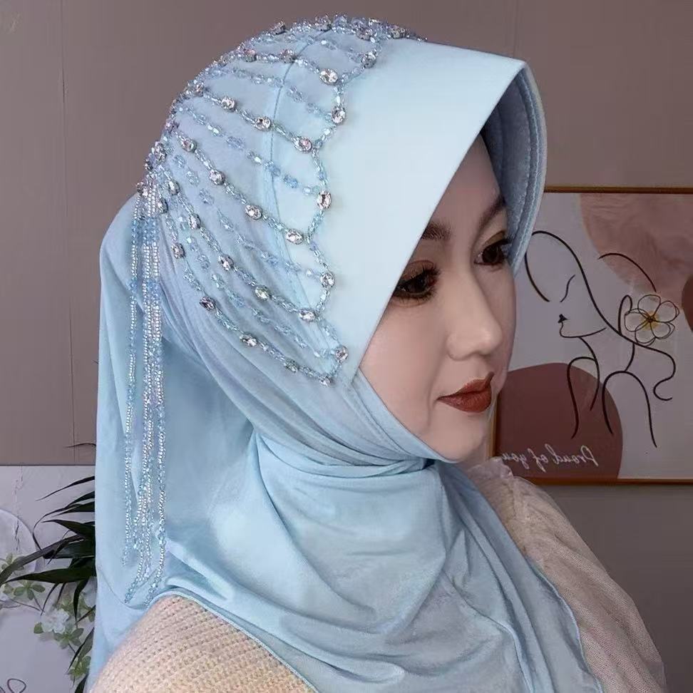 Africa Ethnic Hats Hijab Black - Women'S Fashion Hats 리뷰 및 가격