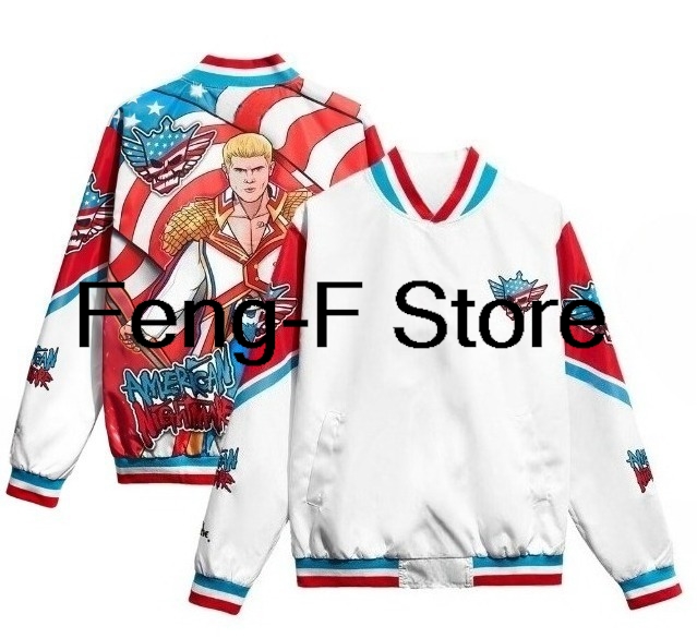 3D Cody Rhodes jackets Thin ba - Women Fashion Jackets 리뷰 및 가격