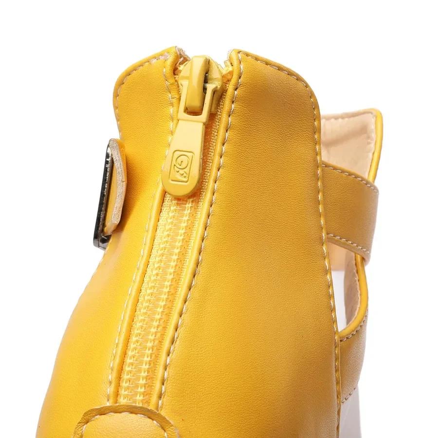 Yellow Platform Sandals Women  - Women'S Fashion Boots 리뷰 및 가격