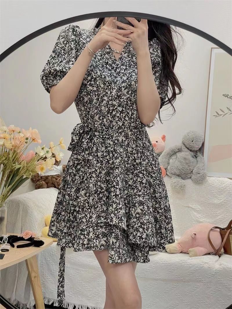 Little daisy Bodycon Women's D - Wrap Blouse Chiffon 리뷰 및 가격