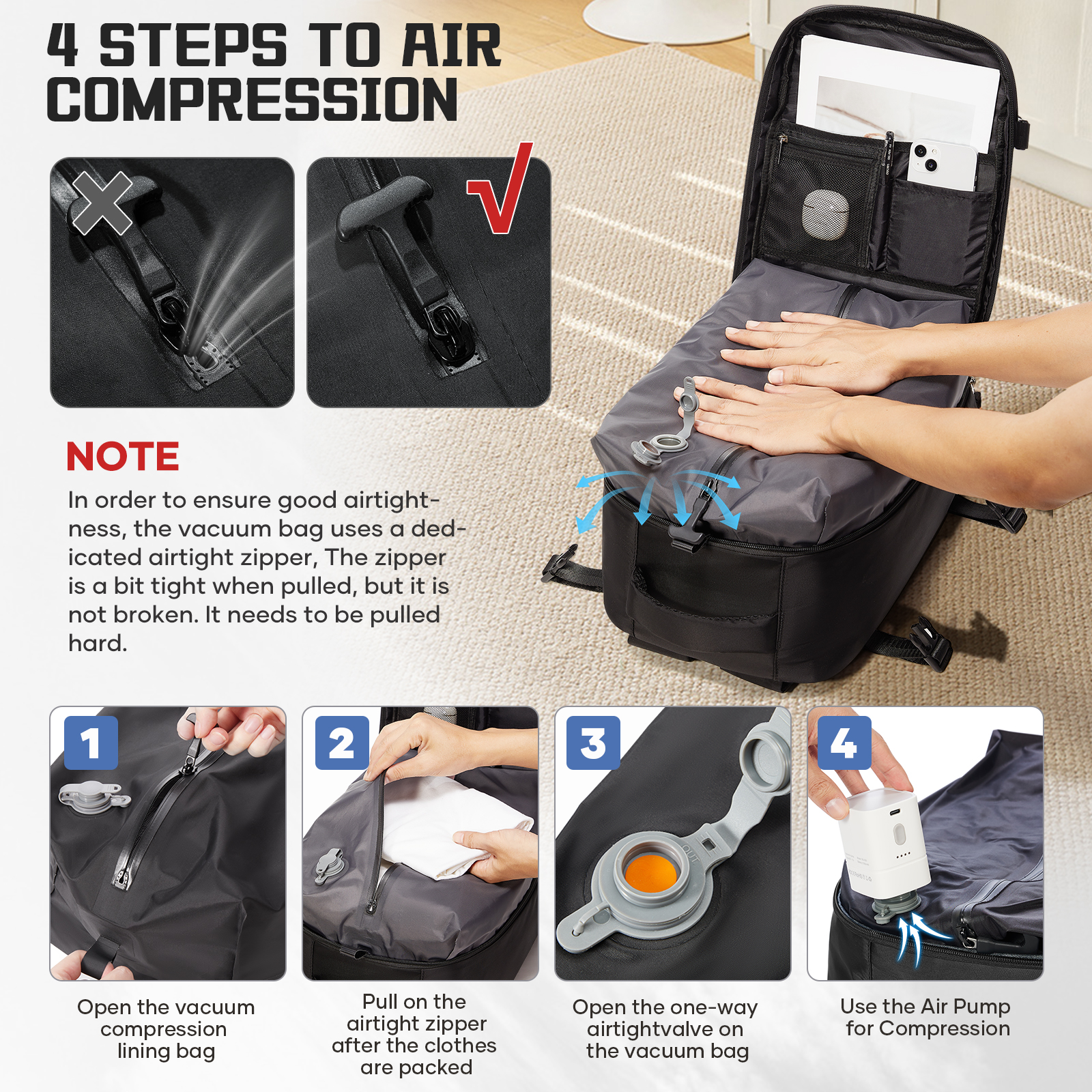 Women Backpack Vacuum Backpack - Fashion Women Belt 리뷰 및 가격