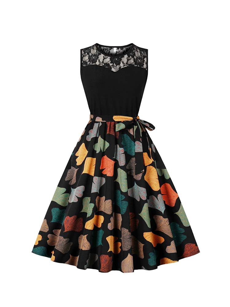 Women's Vintage 50s Midi Dress - Women'S Fashion In The 50S 리뷰 및 가격