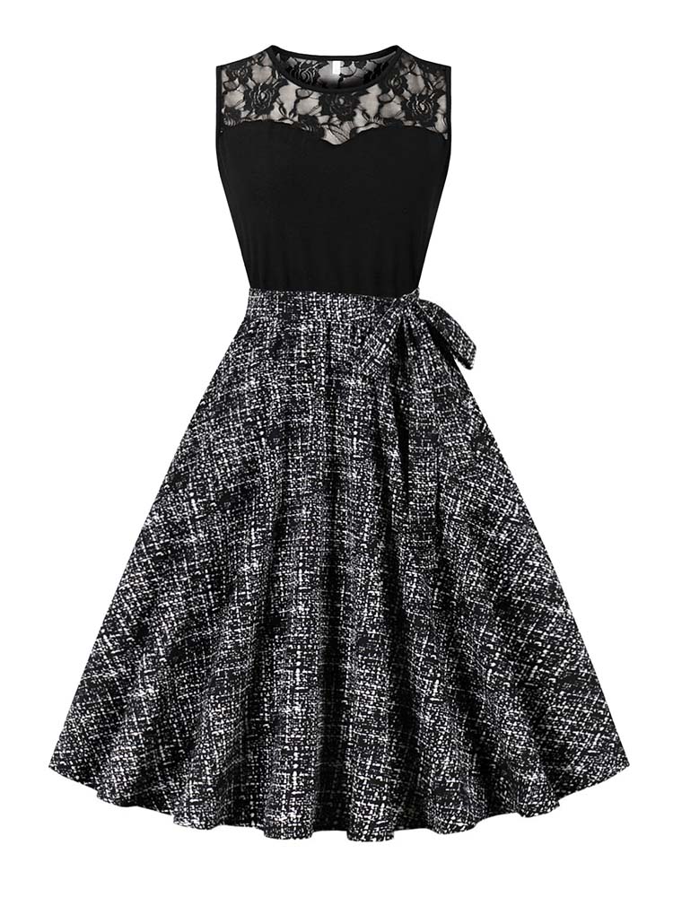 Women's Vintage 50s Midi Dress - Women'S Fashion In The 50S 리뷰 및 가격