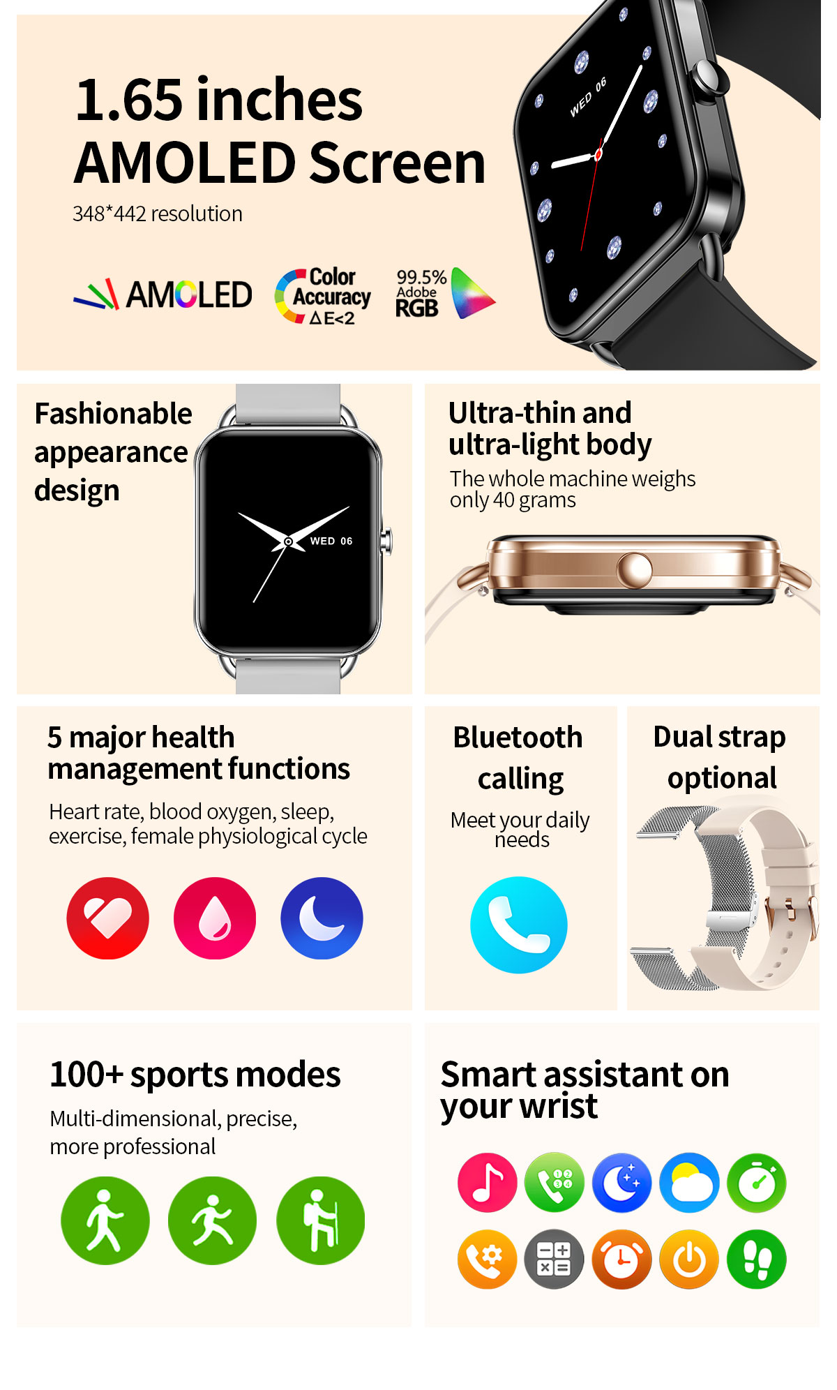 2024 Smart Watch Android Phone - Women Fashion Zone 리뷰 및 가격