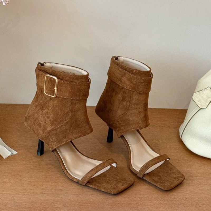 Retro Summer New Square Toe Op - Women'S Fashion Boots 리뷰 및 가격