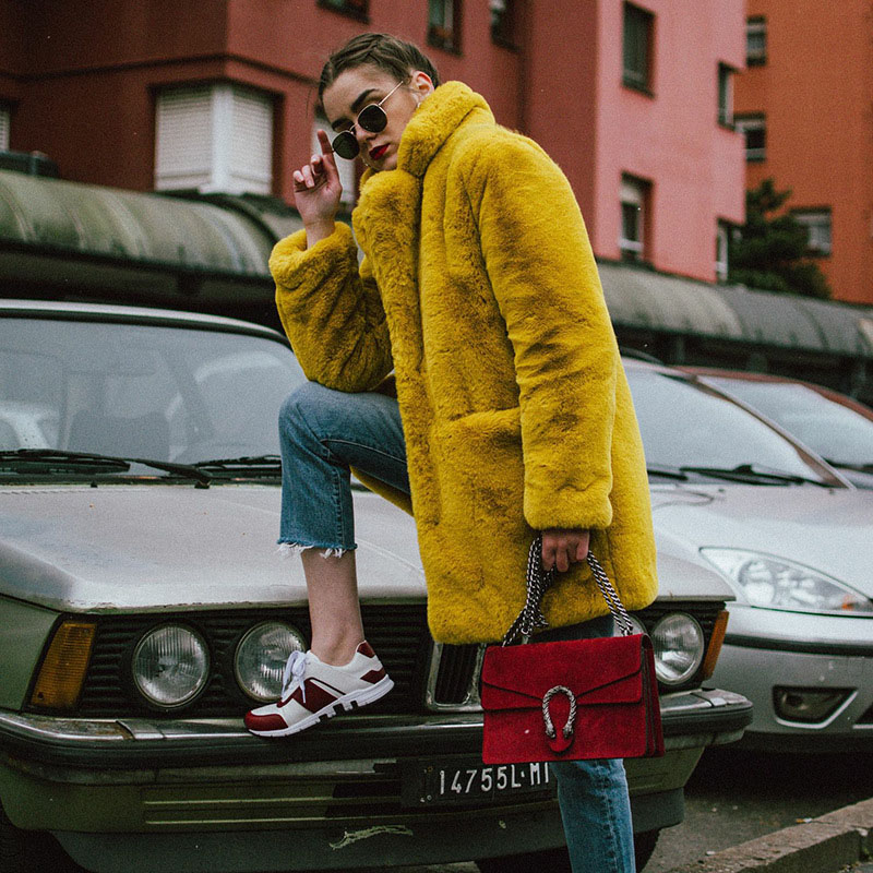 Fur & Faux Fur 2025 New Fashio - Women Fashion 80S 리뷰 및 가격