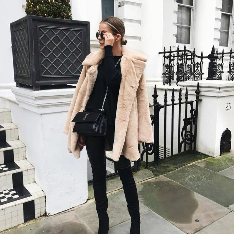 Fur & Faux Fur 2025 New Fashio - Women Fashion 80S 리뷰 및 가격